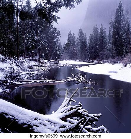 Yosemite National Park California View Large Photo Image Stock Photo - Yosemite National Park California. Fotosearch