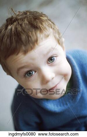 Young Boy Looking Up View Large Photo Image Stock Image - Young Boy Looking Up. Fotosearch