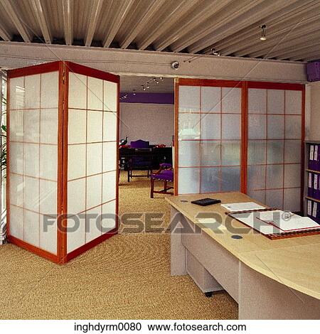 An office with opaque screen partitions View Large Photo Image Stock Image - An office with opaque screen partitions. Fotosearch