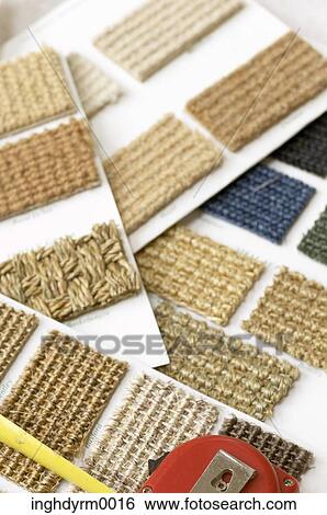 Close-up of swatches of carpeting displayed on sheets View Large Photo Image Stock Photograph - Close-up of swatches of carpeting displayed on sheets. Fotosearch
