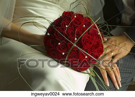 Close-up of a bride and groom holding hands View Large Photo Image Picture - Close-up of a bride and groom holding hands. Fotosearch