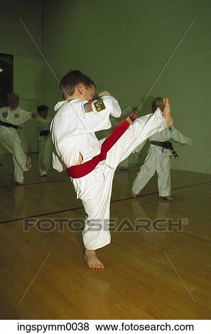 Young children practicing judo in a class View Large Photo Image Stock Photo - Young children practicing judo in a class. Fotosearch