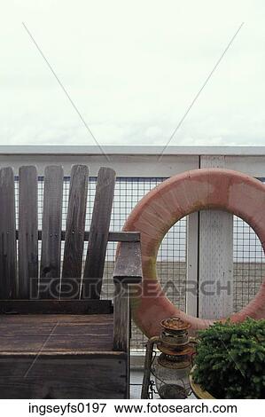 Beach Patio Furniture View Large Photo Image Stock Photo - Beach Patio Furniture. Fotosearch