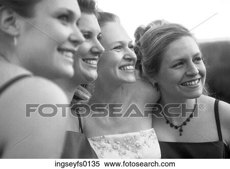Bride Having Picture Taken With Bridesmaids View Large Photo Image Stock Photography - Bride Having Picture Taken With Bridesmaids. Fotosearch