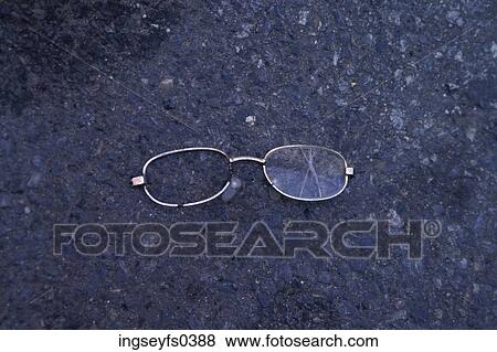 Broken Glasses View Large Photo Image Stock Photo - Broken Glasses. Fotosearch