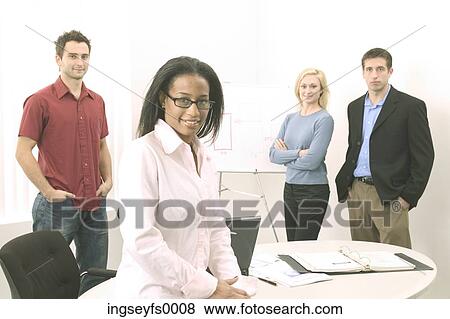 Business People Looking at You View Large Photo Image Stock Photo - Business People Looking at You. Fotosearch