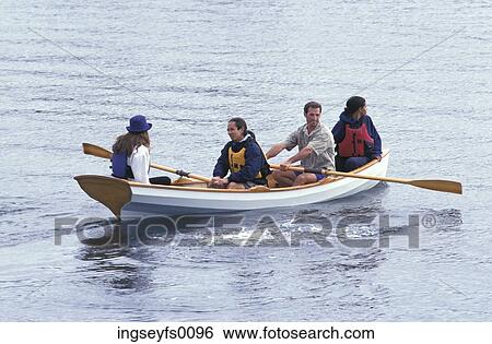 Canoeing With Friends View Large Photo Image Stock Photograph - Canoeing With Friends. Fotosearch