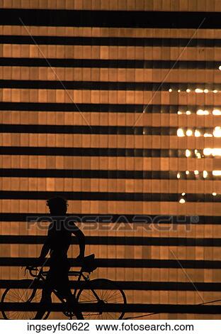 City Bicyclist View Large Photo Image Stock Image - City Bicyclist. Fotosearch