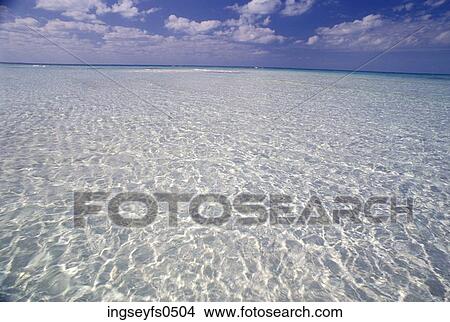 Clear Ocean Water View Large Photo Image Picture - Clear Ocean Water. Fotosearch