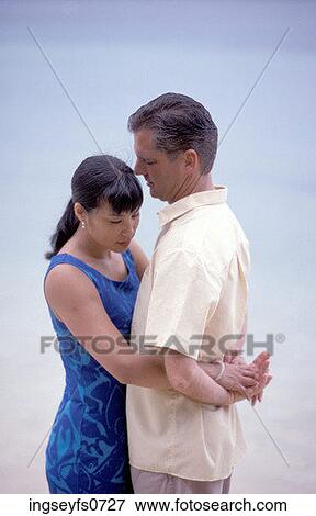 Couple at the Beach View Large Photo Image Stock Photo - Couple at the Beach. Fotosearch
