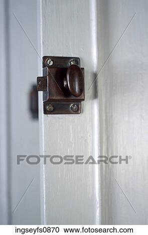 Door Latch View Large Photo Image Stock Image - Door Latch. Fotosearch