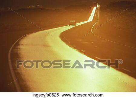 Driving on Lonely Rural Highway View Large Photo Image Stock Photography - Driving on Lonely Rural Highway. Fotosearch