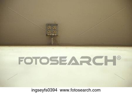 Electrical Outlet View Large Photo Image Picture - Electrical Outlet. Fotosearch