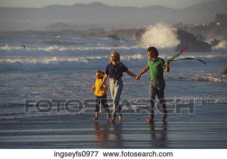 Family on the Beach View Large Photo Image Stock Photo - Family on the Beach. Fotosearch