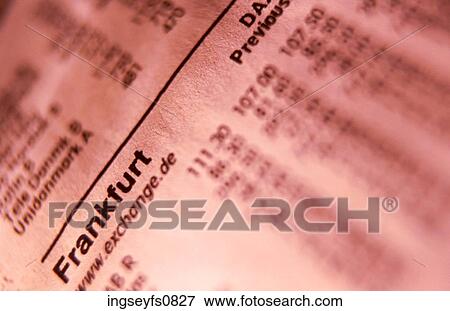 Frankfurt Financial Document View Large Photo Image Stock Photo - Frankfurt Financial Document. Fotosearch
