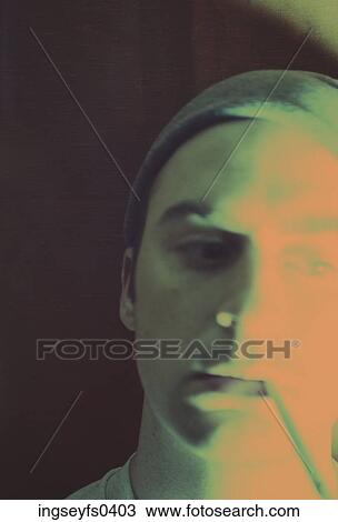 Man Smoking View Large Photo Image Stock Image - Man Smoking. Fotosearch