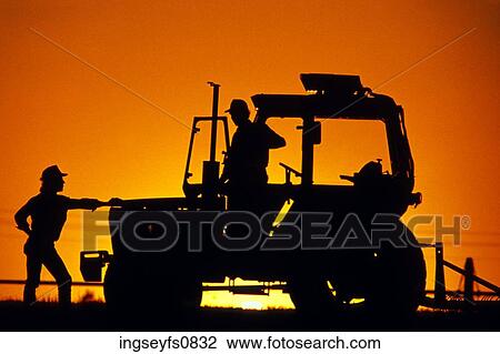 Men With Tractor View Large Photo Image Stock Image - Men With Tractor. Fotosearch