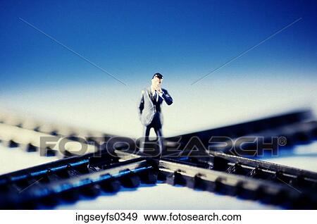 Miniature Businessman View Large Photo Image Stock Photo - Miniature Businessman. Fotosearch