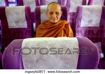 Monk in Flight View Large Photo Image Stock Image - Monk in Flight. Fotosearch