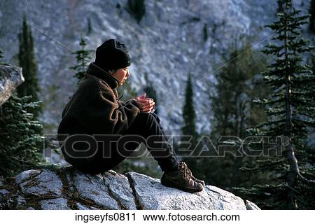 Morning Coffee in the Mountains View Large Photo Image Stock Image - Morning Coffee in the Mountains. Fotosearch