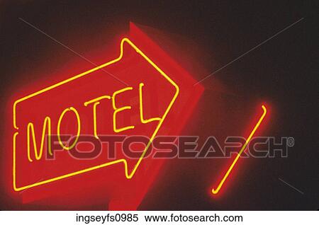 Motel Sign View Large Photo Image Stock Photography - Motel Sign. Fotosearch