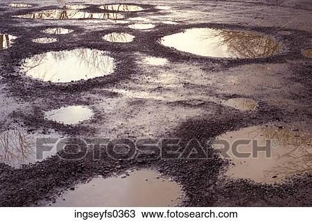 Muddy Puddles View Large Photo Image Stock Image - Muddy Puddles. Fotosearch