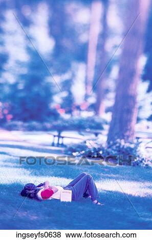 Napping in the Park View Large Photo Image Stock Photo - Napping in the Park. Fotosearch