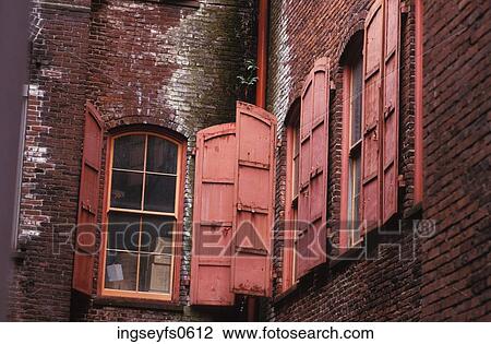 Old Brick Building View Large Photo Image Stock Image - Old Brick Building. Fotosearch