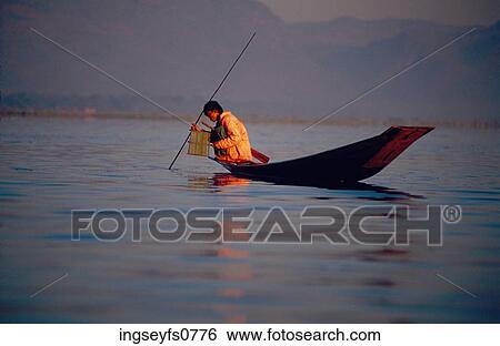 Person Fishing off Tiny Boat View Large Photo Image Stock Photograph - Person Fishing off Tiny Boat. Fotosearch