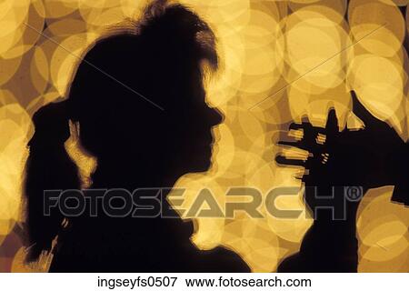 Silouhette of Woman View Large Photo Image Stock Photo - Silouhette of Woman. Fotosearch