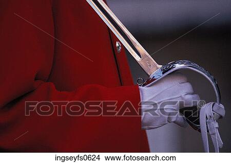 Soldier in Dress Uniform Holding Sword View Large Photo Image Picture - Soldier in Dress Uniform Holding Sword. Fotosearch