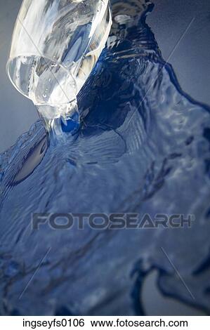 Spilt Glass Of Water View Large Photo Image Stock Photograph - Spilt Glass Of Water. Fotosearch