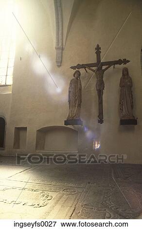 Stock Photo - Sunlight In An Empty Church. Fotosearch