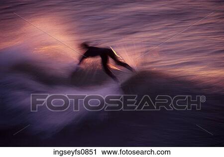 Stock Image - Surfer. Fotosearch