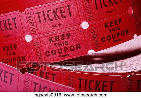 Tickets View Large Photo Image Stock Photograph - Tickets. Fotosearch