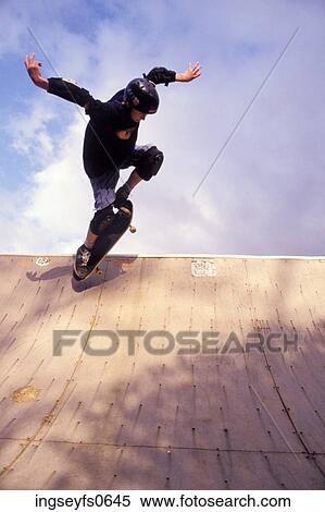 Stock Photography - Totally Awesome Skateboarder. Fotosearch