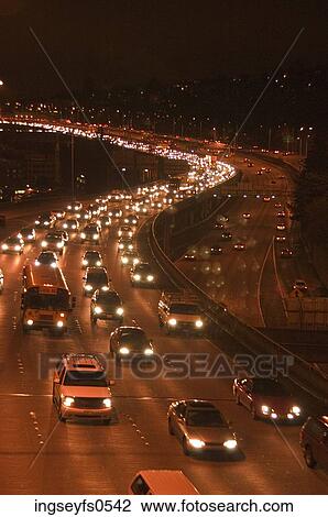 Traffic on a Busy Street View Large Photo Image Stock Image - Traffic on a Busy Street. Fotosearch
