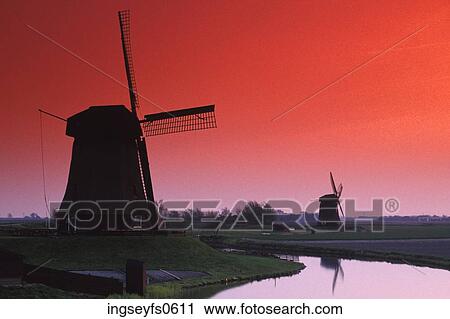 Windmills in the Countryside View Large Photo Image Stock Image - Windmills in the Countryside. Fotosearch