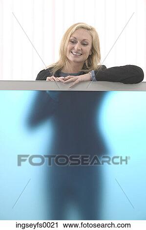 Woman in Front of Glass View Large Photo Image Stock Image - Woman in Front of Glass. Fotosearch