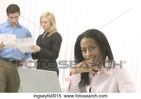 Woman in Pink Shirt in Front of Laptop View Large Photo Image Stock Photography - Woman in Pink Shirt in Front of Laptop. Fotosearch
