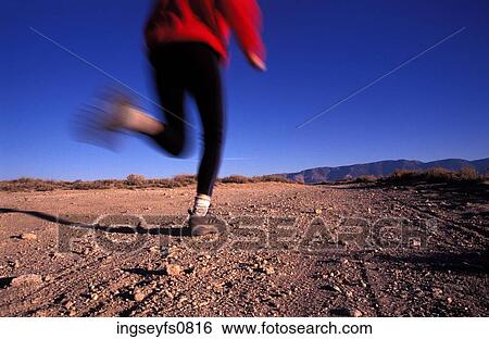 Woman Running View Large Photo Image Stock Photograph - Woman Running. Fotosearch