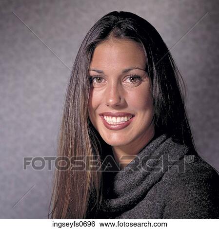 Woman Smiling View Large Photo Image Stock Photograph - Woman Smiling. Fotosearch