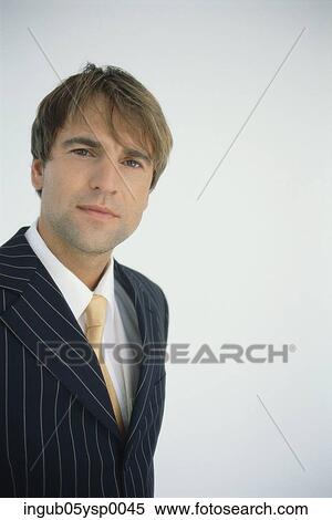 Stock Photography - Portrait of a businessman. Fotosearch