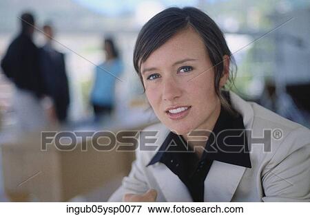 Portrait of a businesswoman View Large Photo Image Stock Photo - Portrait of a businesswoman. Fotosearch