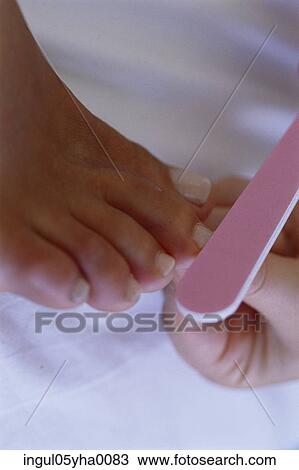 Person getting a pedicure View Large Photo Image Stock Image - Person getting a pedicure. Fotosearch