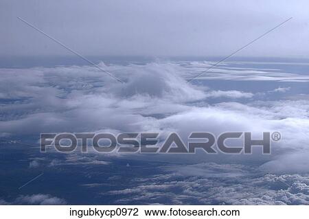 Aerial view of clouds in the sky View Large Photo Image Stock Image - Aerial view of clouds in the sky. Fotosearch