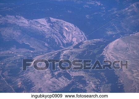 Aerial view of the landscape of earth View Large Photo Image Stock Photo - Aerial view of the landscape of earth. Fotosearch
