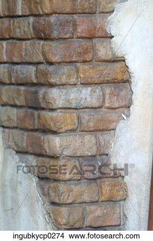 Close-up of a brick wall View Large Photo Image Picture - Close-up of a brick wall. Fotosearch