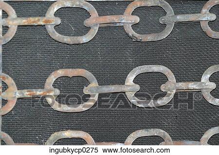 Close-up of a metal fence View Large Photo Image Stock Photography - Close-up of a metal fence. Fotosearch