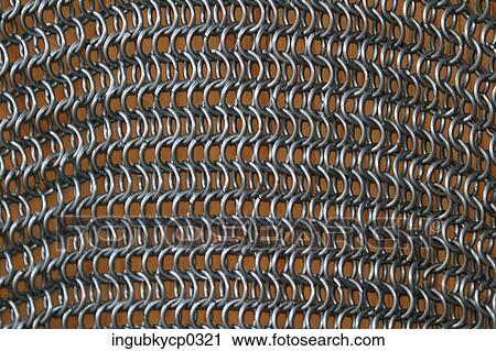 Close-up of a metal link fence View Large Photo Image Stock Image - Close-up of a metal link fence. Fotosearch